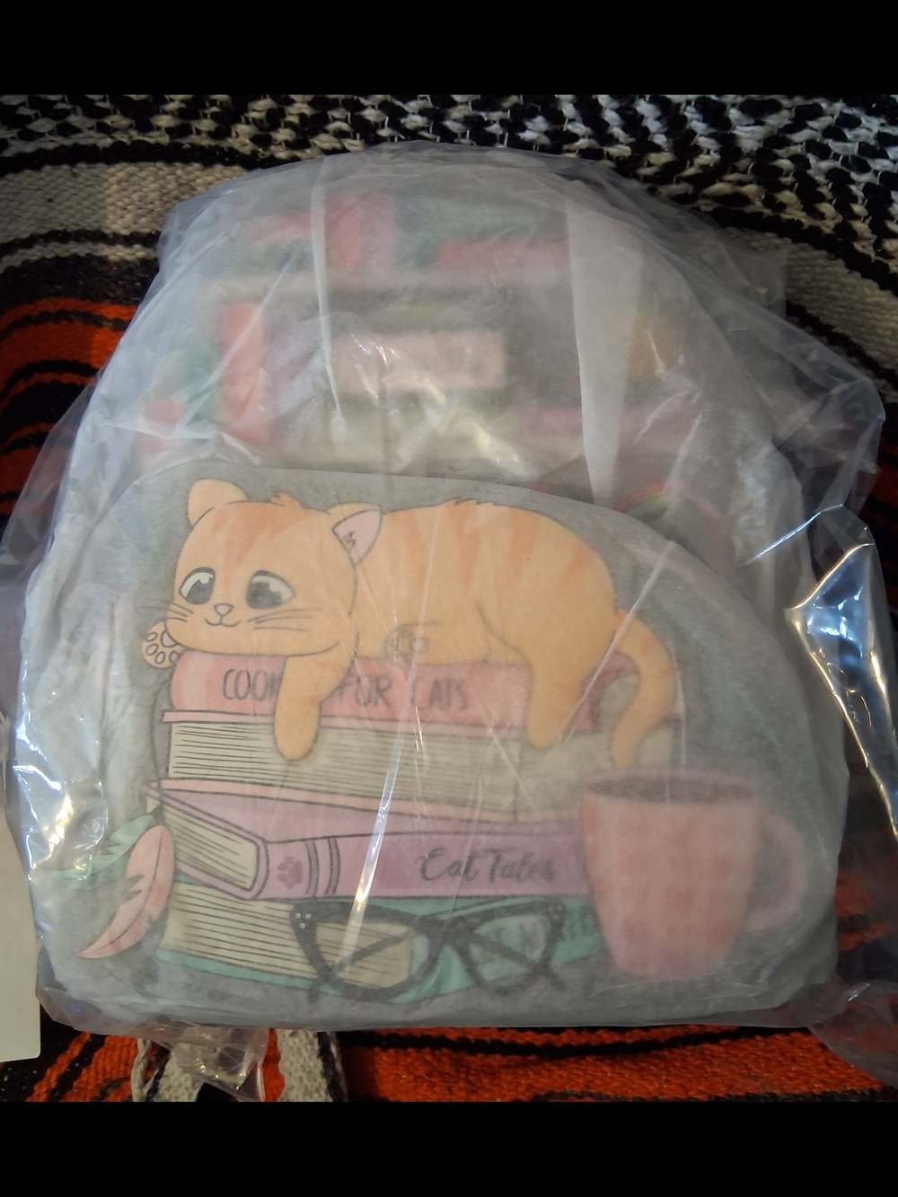 Loungefly Bookish Cat Mini Backpack Books-A-Million Exclusive New With Tags - Picture 6 of 6